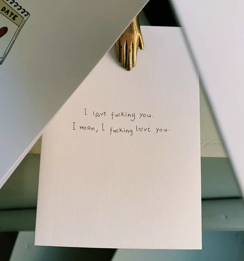 Anna + Nina I Love You Card