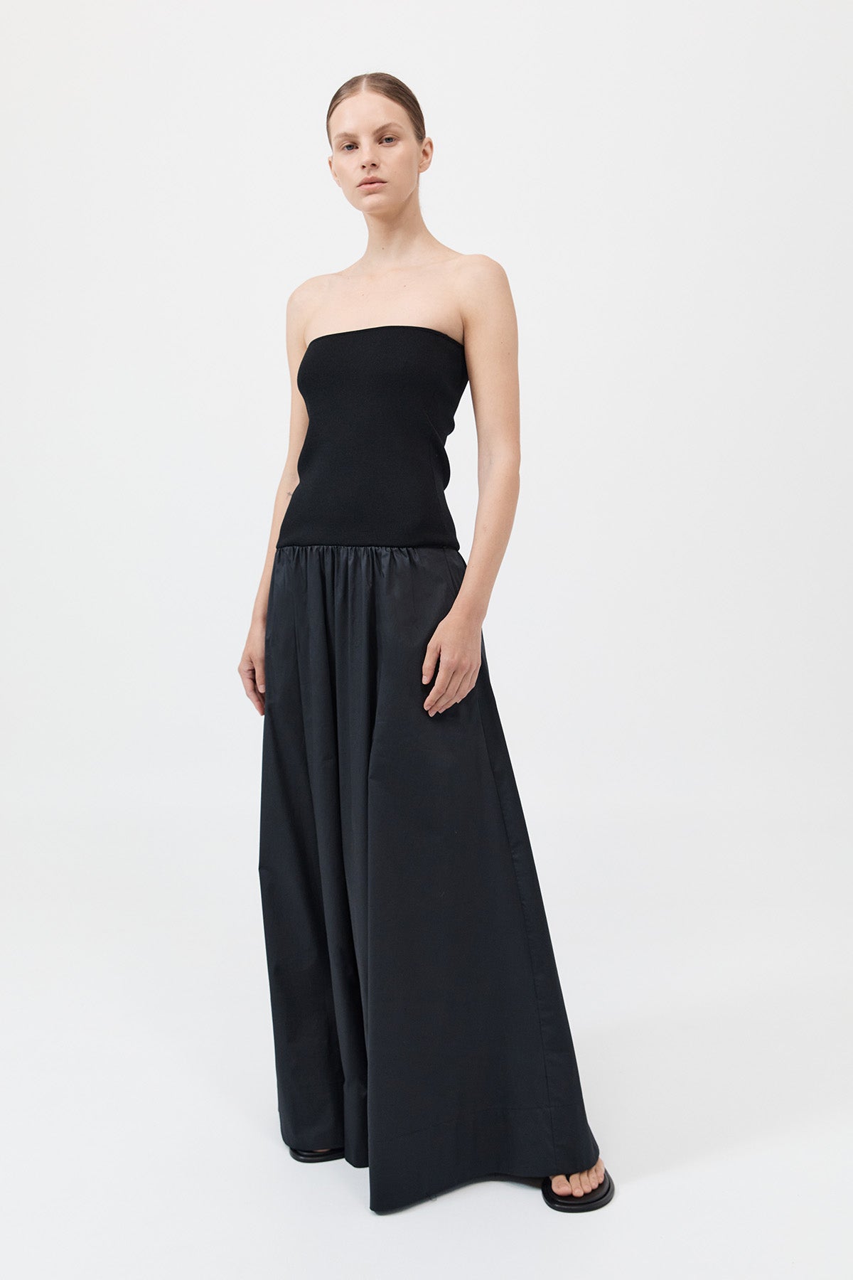 Strapless Dress 抹胸連身裙 - 黑色