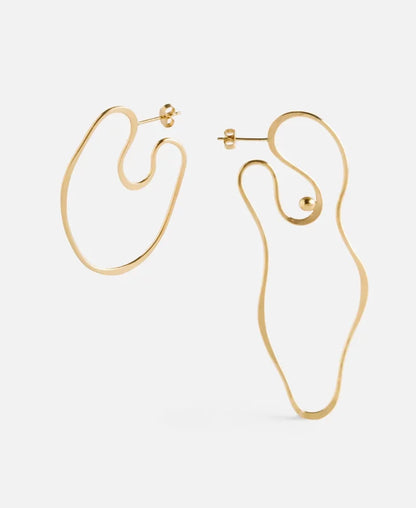 Abstract Nude with Nipple (金)