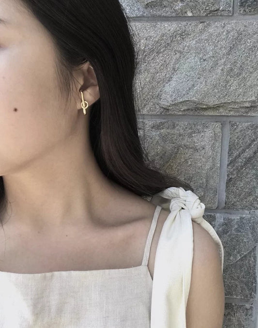 Link Link Earring (金)