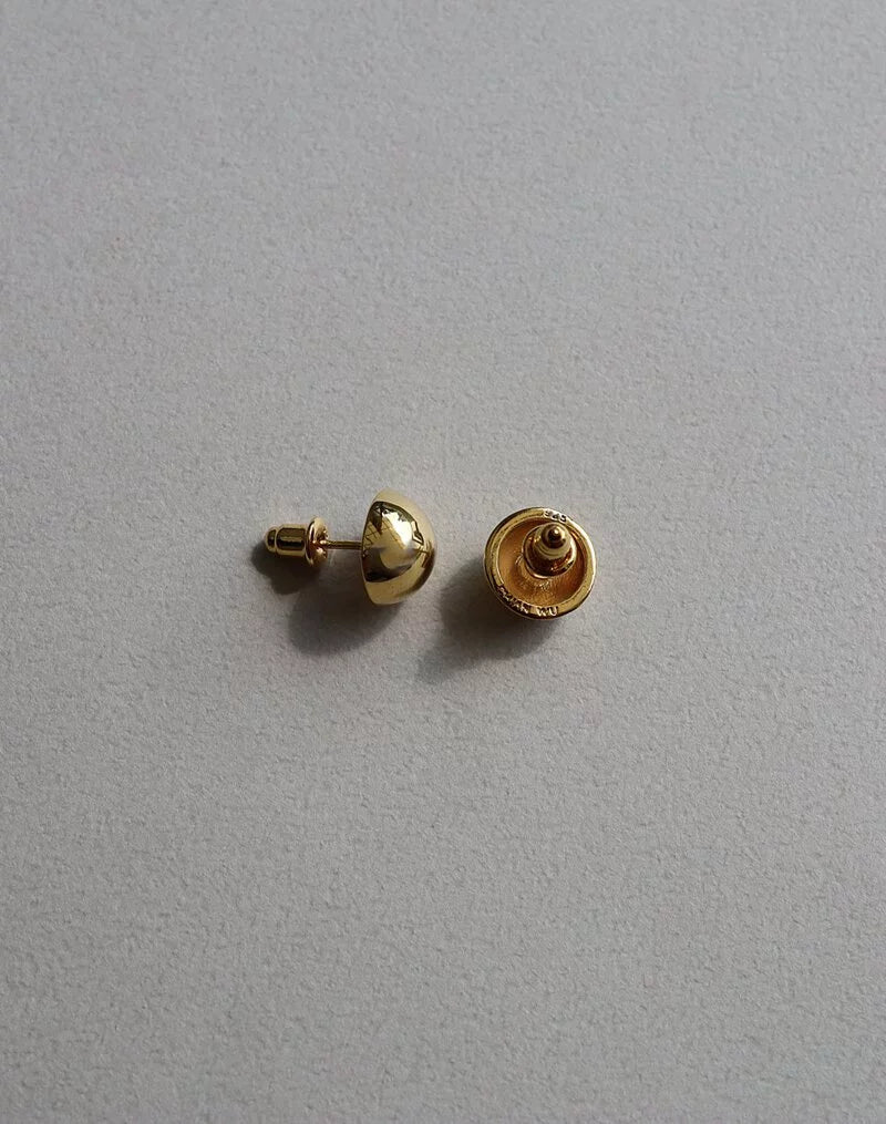 Half Moon Earrings (Gold)