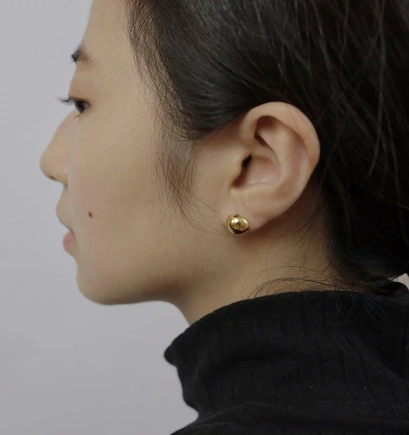 Half Moon Earrings (Gold)