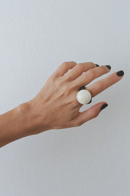 SIGLO RING - Black/Ivory