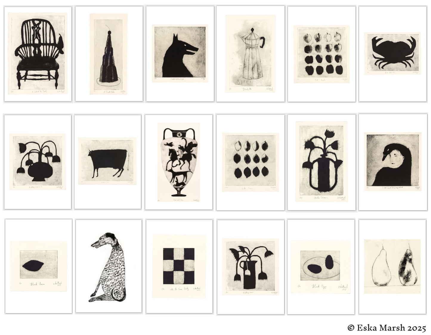 Postcards by Eska Marsh